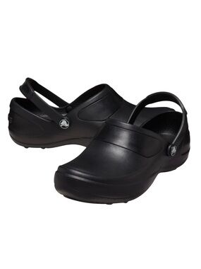 NWT CROCS Women’s Sz 10  Mercy Work Clog Black